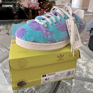 Adidas Stan Smith Exclusive Sulley Monsters Inc Size Men’s 6.5 / Woman’s 8.